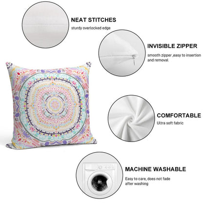 Summer Ice Cream Soft Warmth Comfort Throw Pillow