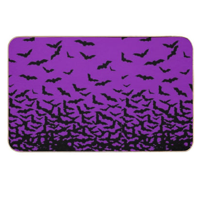 Purple Bats  Pet-Safe Bath Mat
