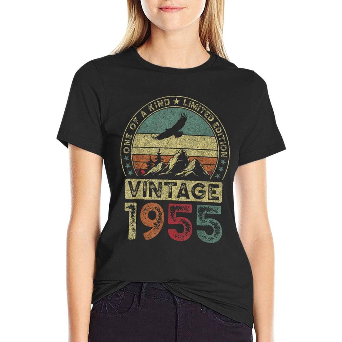 Vintage 1955, Limited Edition, 70th Birthday, 70 Years Old  Vintage-inspired T-Shirt
