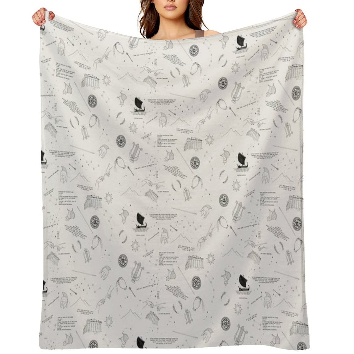 The Song of Achilles Eco-conscious Throw Blanket