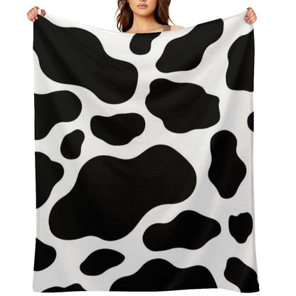 Cow Animal Print Cowboy And Country Ranch Farm Style Durable Throw Blanket
