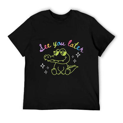 See You Later Teacher Summer Alligator Last Day Of School Lightweight T-Shirt