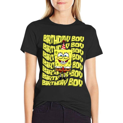 Mademark X SpongeBob SquarePants - SpongeBob SquarePants Birthday Boy  Eco-friendly Material T-Shirt