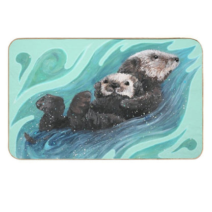 Sea Otter  Fade-Resistant Bath Mat