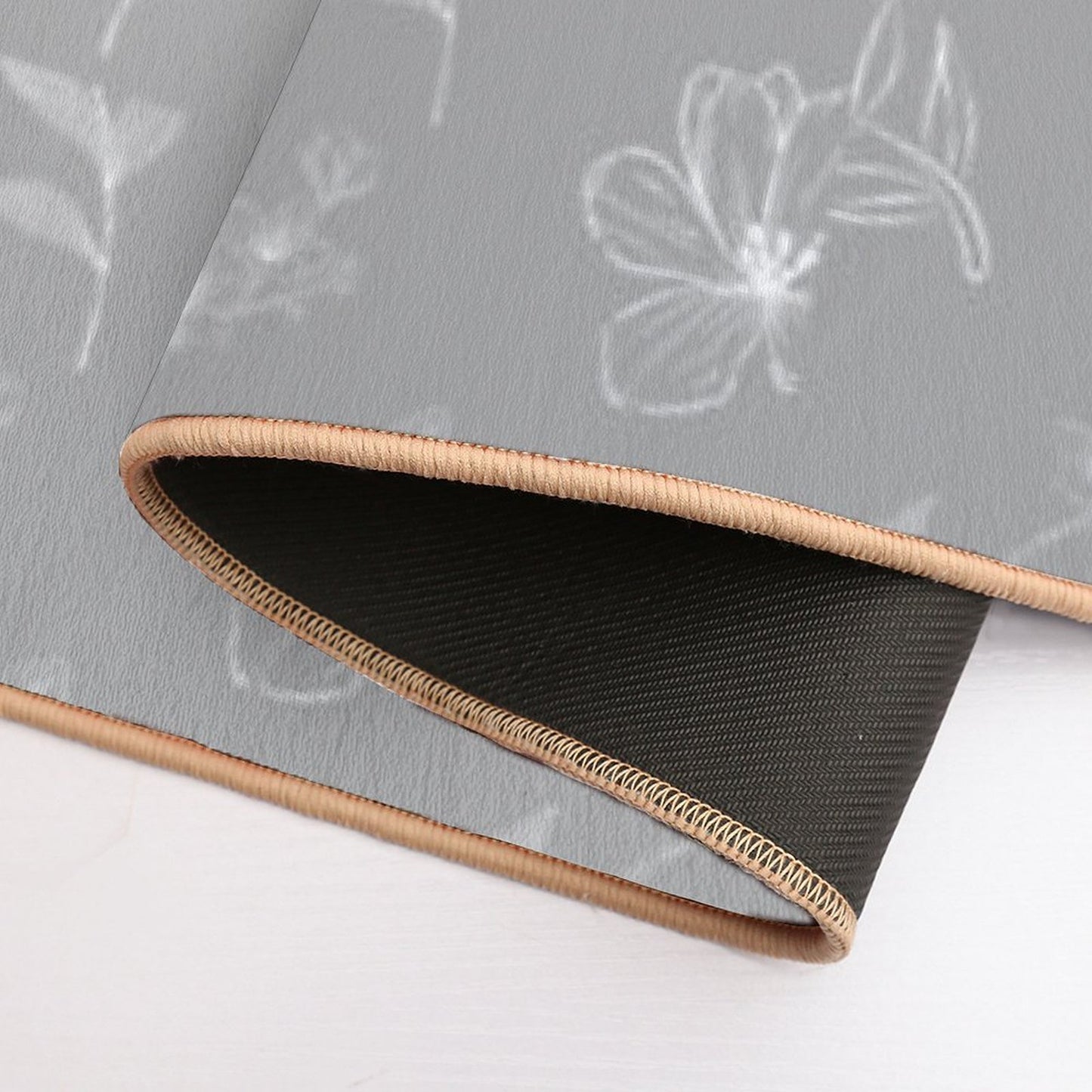 Cute Floral Pattern  Dirt-Trapping Bath Mat