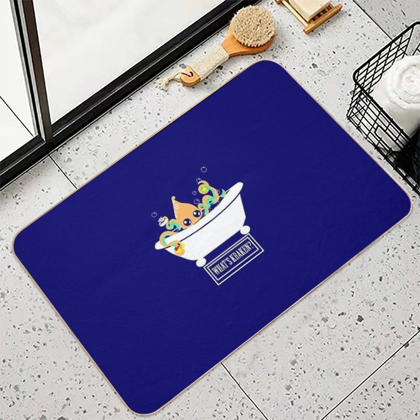 What's Kraken  High-Traffic Bath Mat