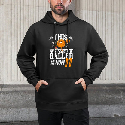 11th Basketball Birthday Eleven Year Old Basketball Player Easy Care Hoodie