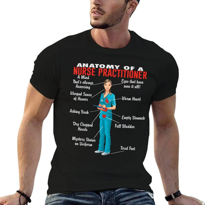 Anatomy Of A Nurse Practitioner - Nurse Practitioner Shirt  Summer-ready Fabric T-Shirt