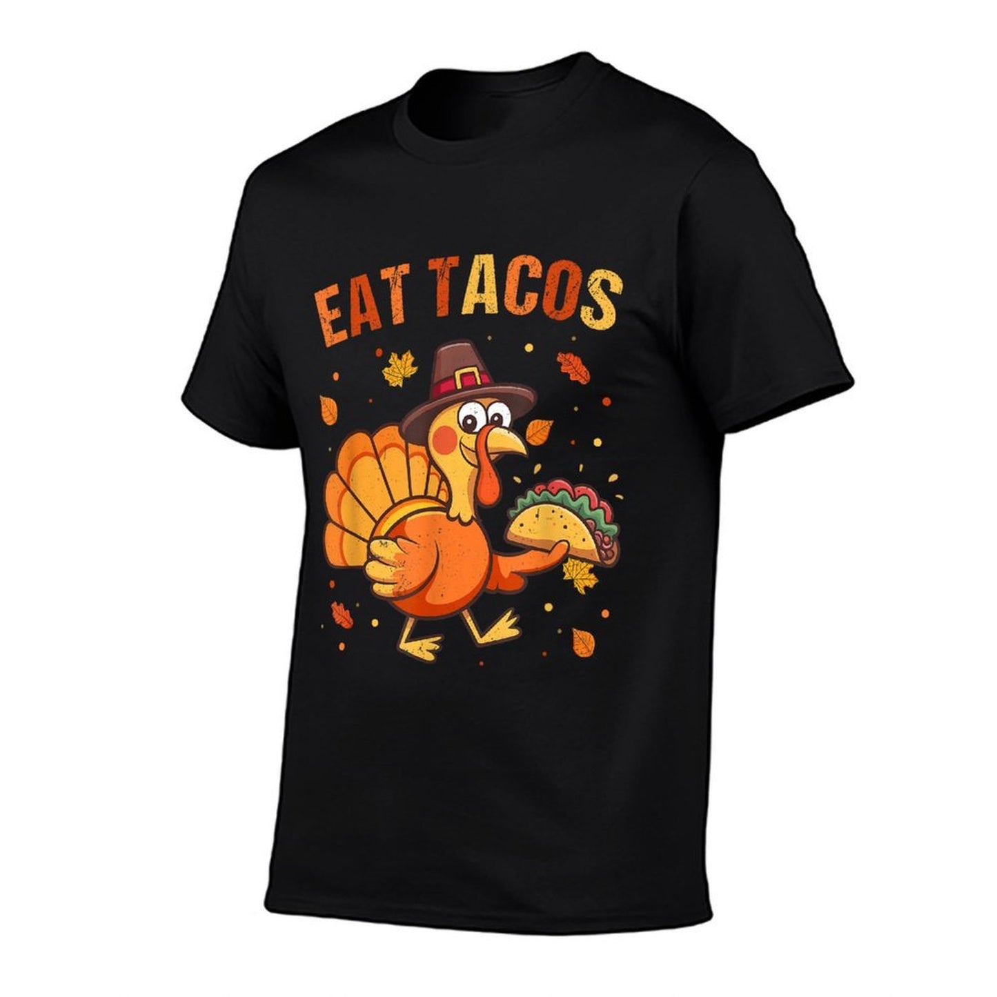 Thanksgiving Funny Mexican Turkey Eats Tacos Christmas  Vintage-inspired T-Shirt