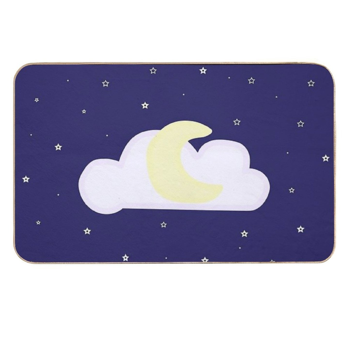Dreamy Night Sky  Absorbent Bath Mat