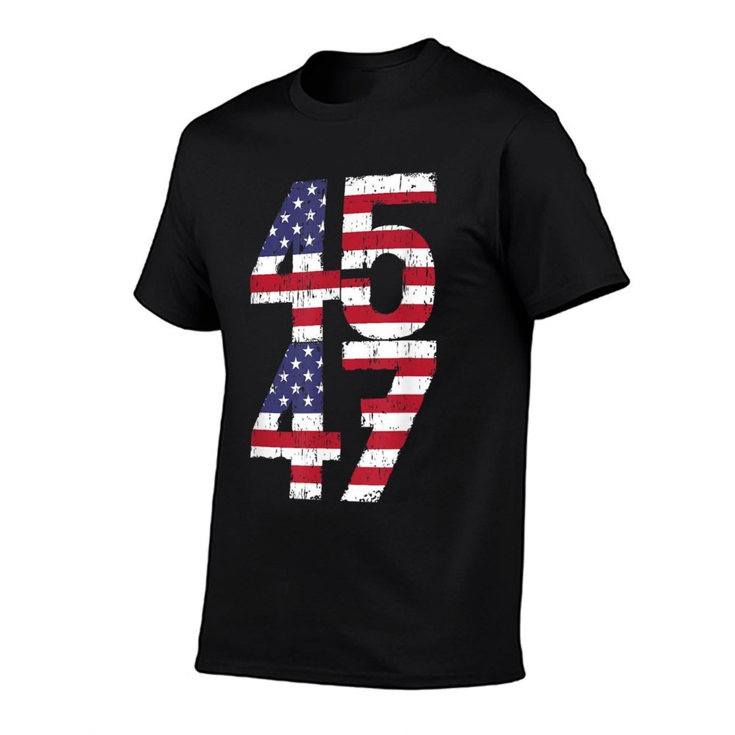 Trump 45th And 47th President Vintage  Tagless Design T-Shirt