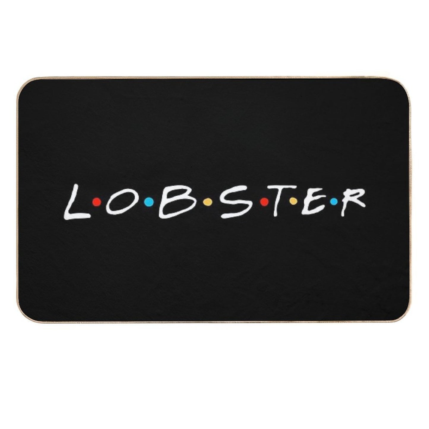 Lobster  Slip-Resistant Bath Mat