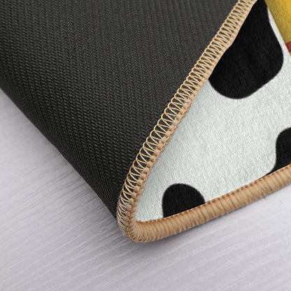 Sheriff Cowboy Cartoon Woody Toy DIY Halloween Costume  Non-Slip Bath Mat