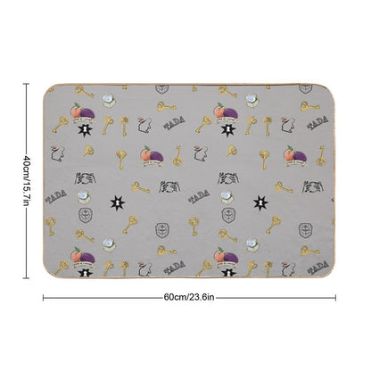 The Magicians Patern  Absorbent Bath Mat