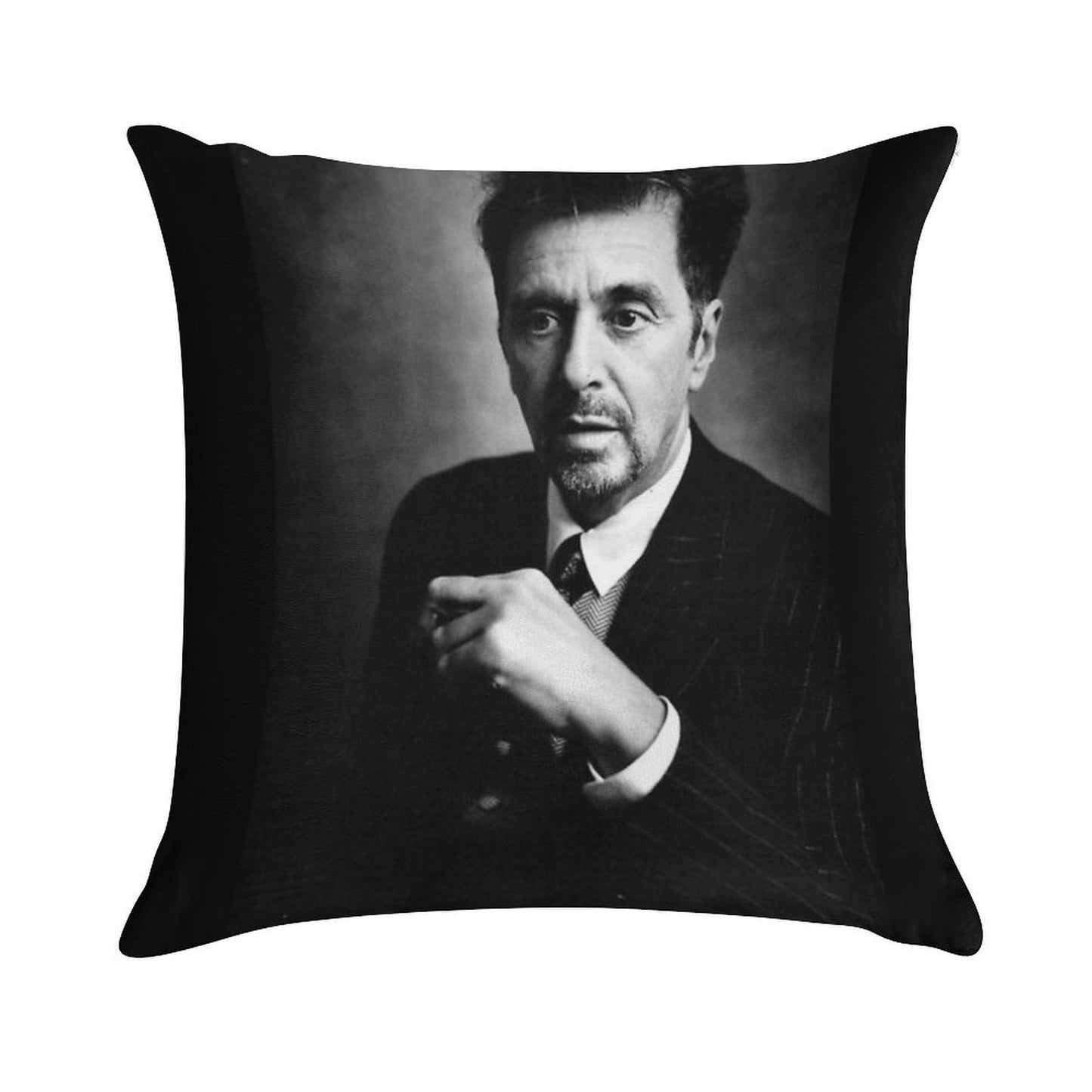 Al Pacino Art Soft Luxury Feel Throw Pillow
