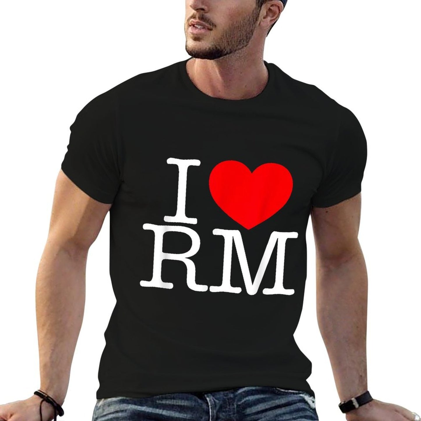 I Love (Heart) RM  Odor-resistant T-Shirt