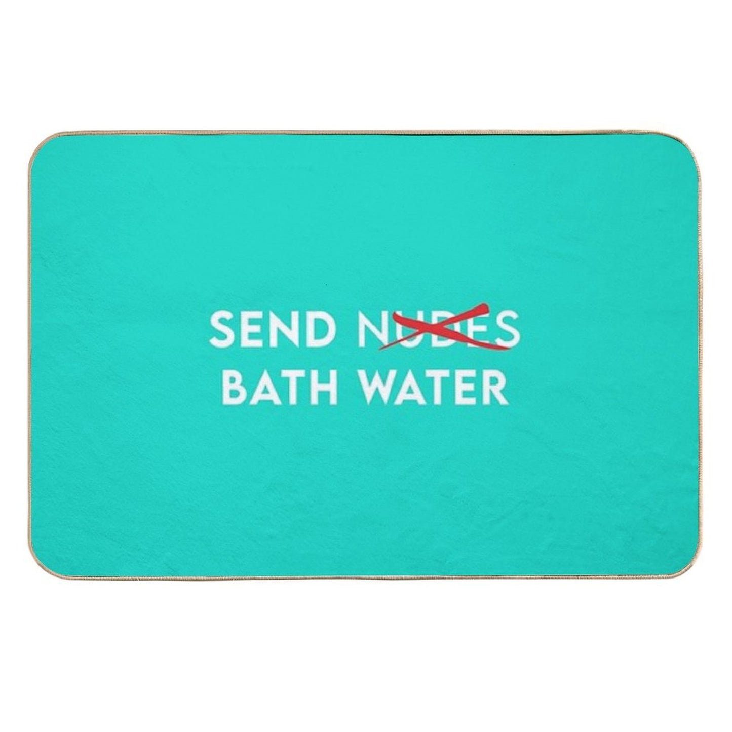Belle Delphine Bath Water Meme  Eco-Friendly Bath Mat