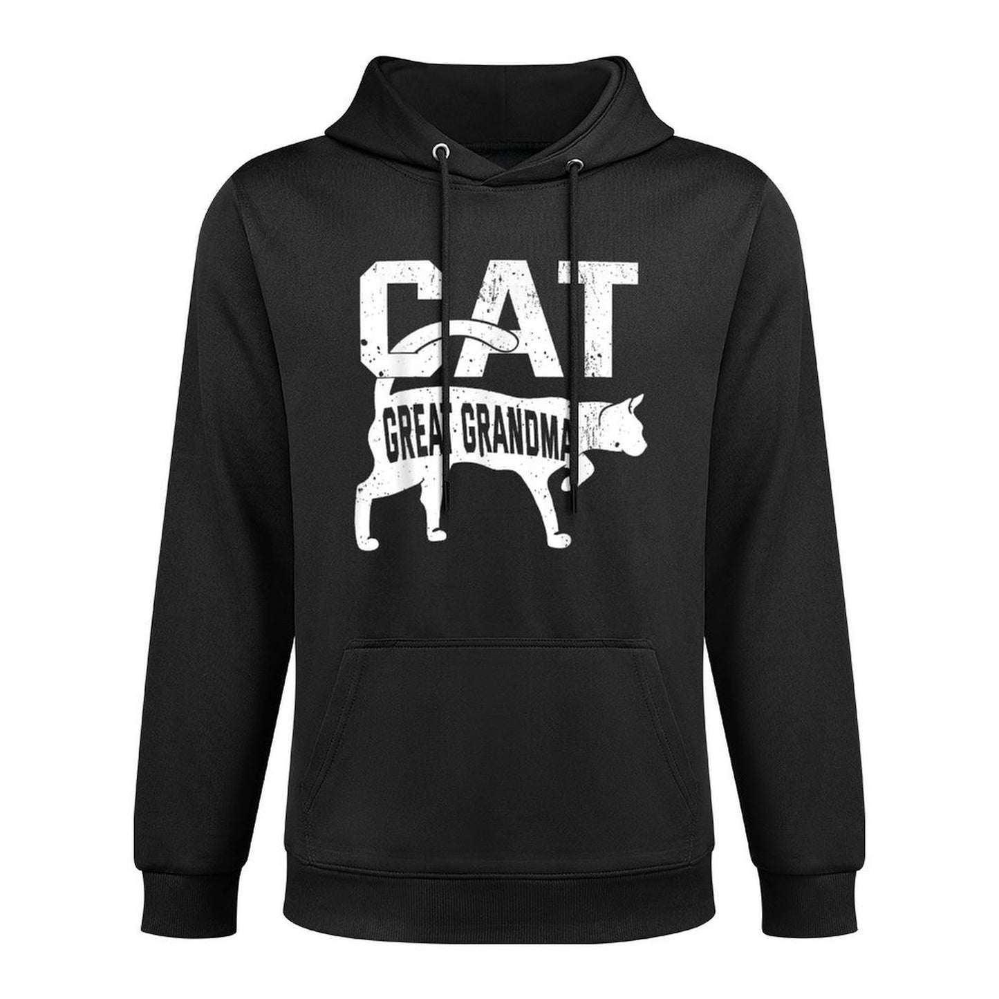 Cat Great Grandma Kitten Pet Owner Meow Mother's Day Machine Washable Hoodie