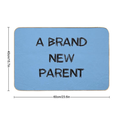 A Brand New Parent  Rapid-Drying Bath Mat