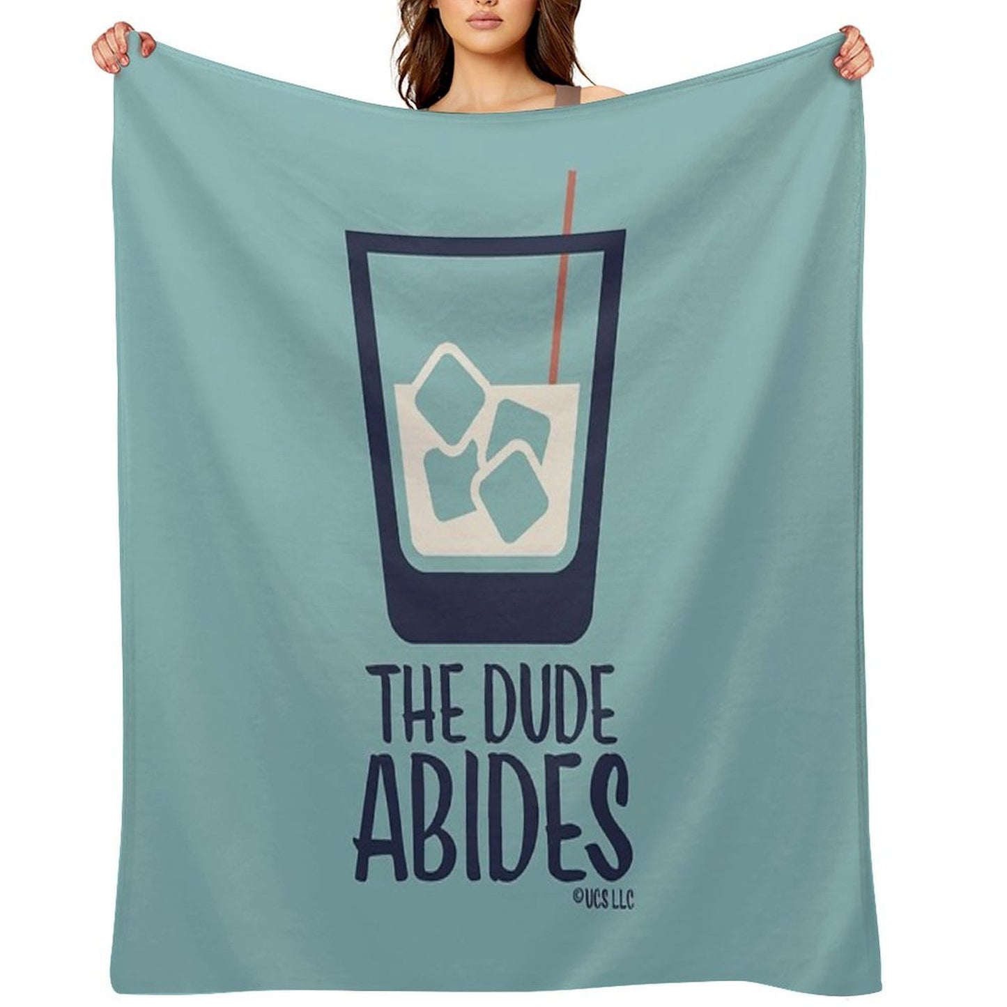 The Dude Abides - The Big Lebowski All-season Throw Blanket