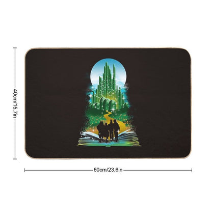 Book of Wizard  Non-Slip Bath Mat