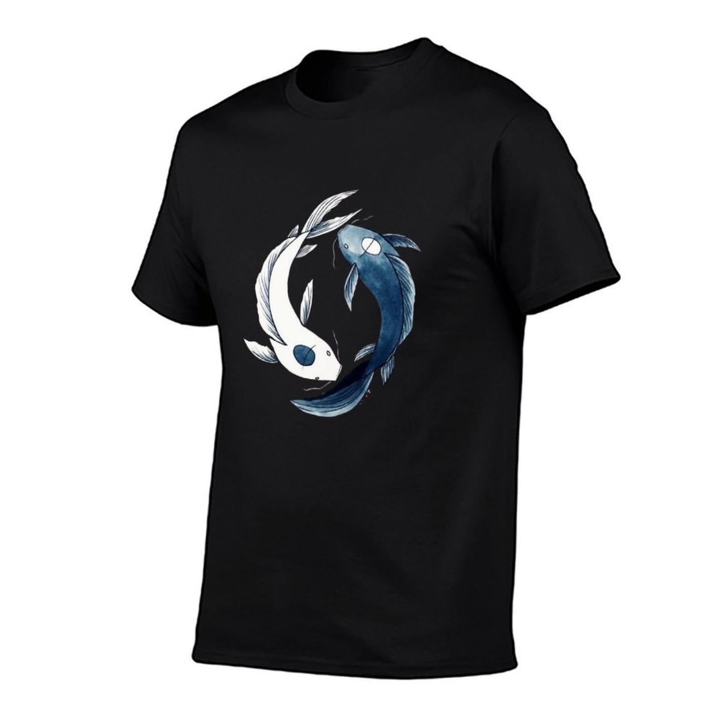 Tui And La - Yin & Yang Koi  Polyester Blend T-Shirt