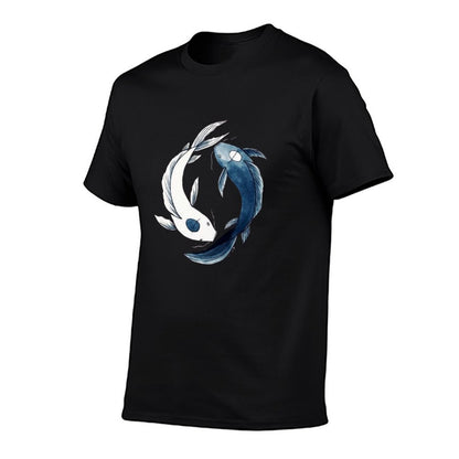 Tui And La - Yin & Yang Koi  Polyester Blend T-Shirt