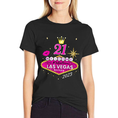 Las Vegas Girls Trips 2023, Vegas 21st Birthday Squad  Quick-drying T-Shirt