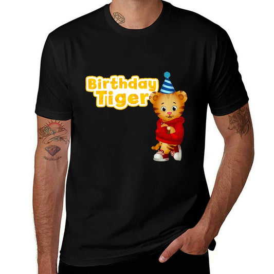 Daniel Tiger's Neighborhood Birthday Tiger  Lightweight T-Shirt