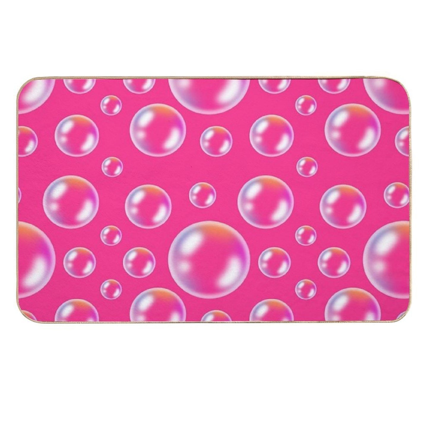 Bubble Pattern  Versatile Bath Mat