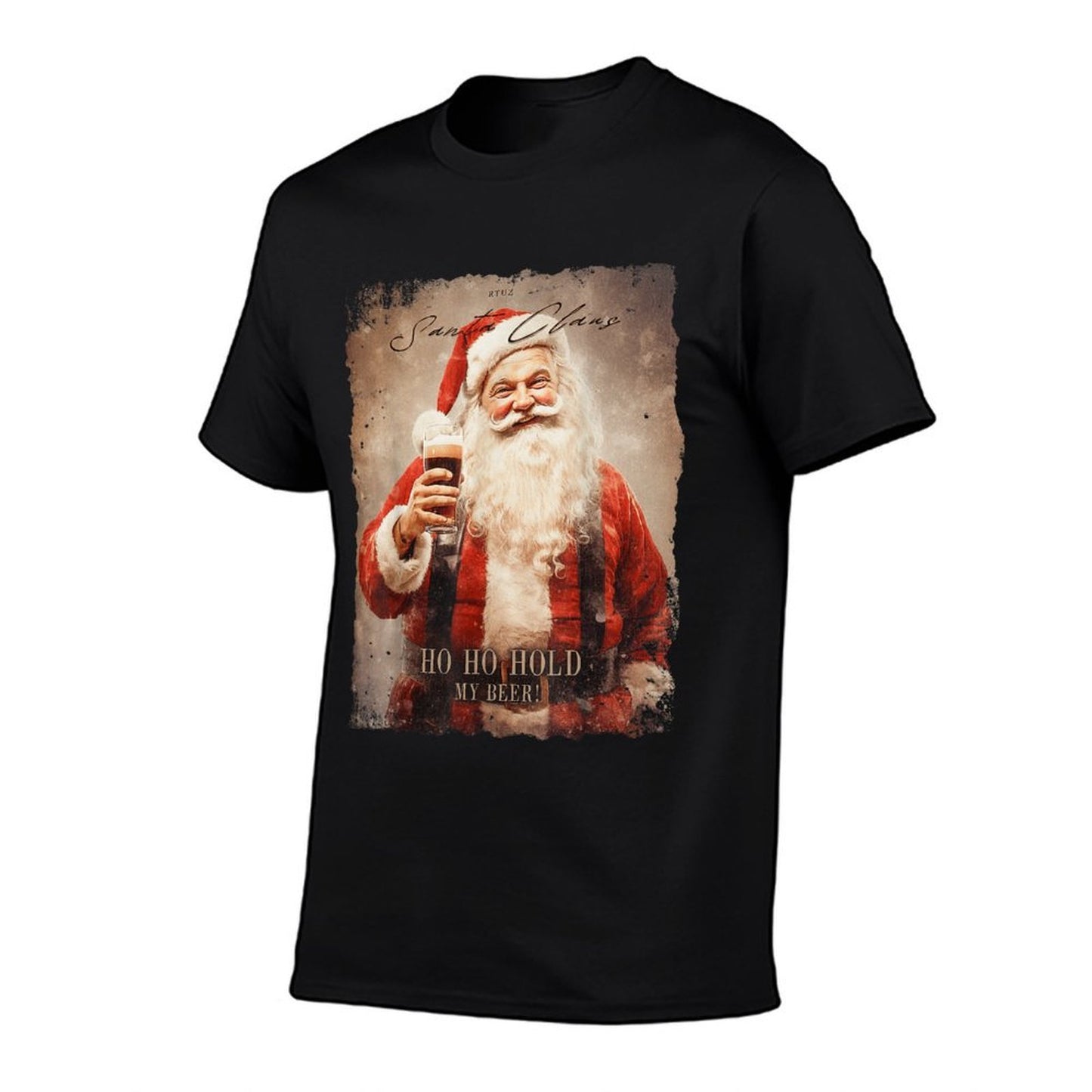 Winter Xmas Snowman Reindeer Merry Christmas Santa Claus  Lightweight T-Shirt