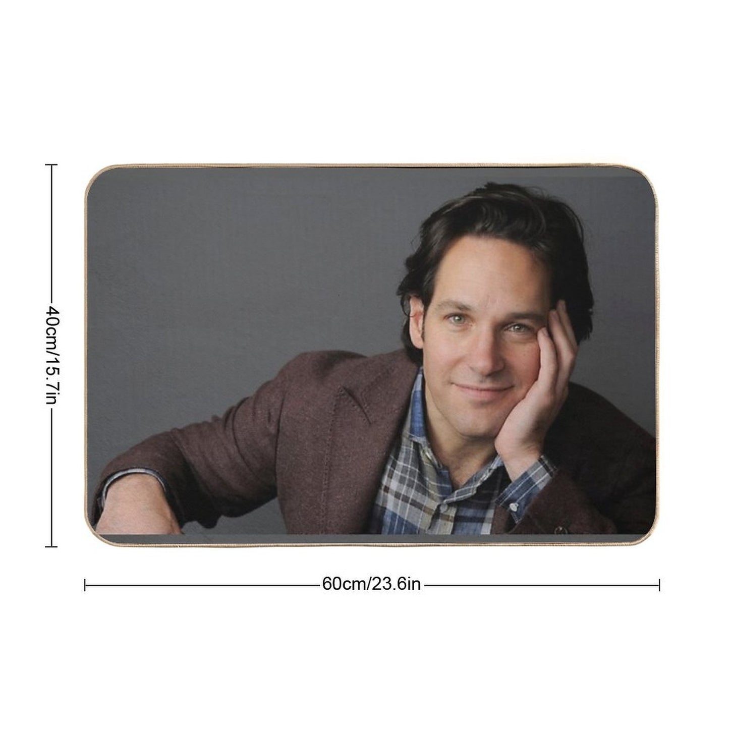 Paul Rudd  Easy To Clean Bath Mat