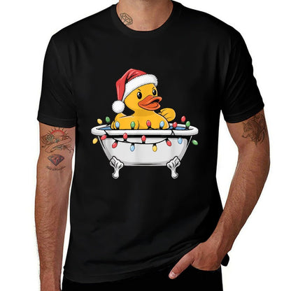 Rubber Duck Christmas  Lightweight T-Shirt