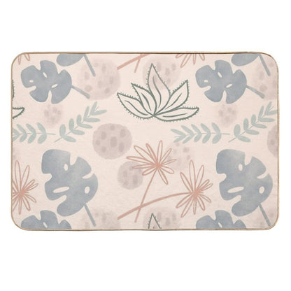 Monstera Pattern 2  Easy To Clean Bath Mat