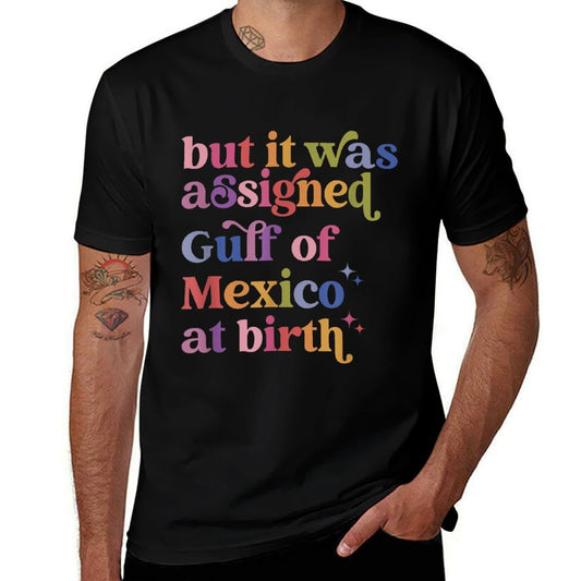 But It Was Assigned Gulf Of Mexico At Birth Summer-ready Fabric T-Shirt