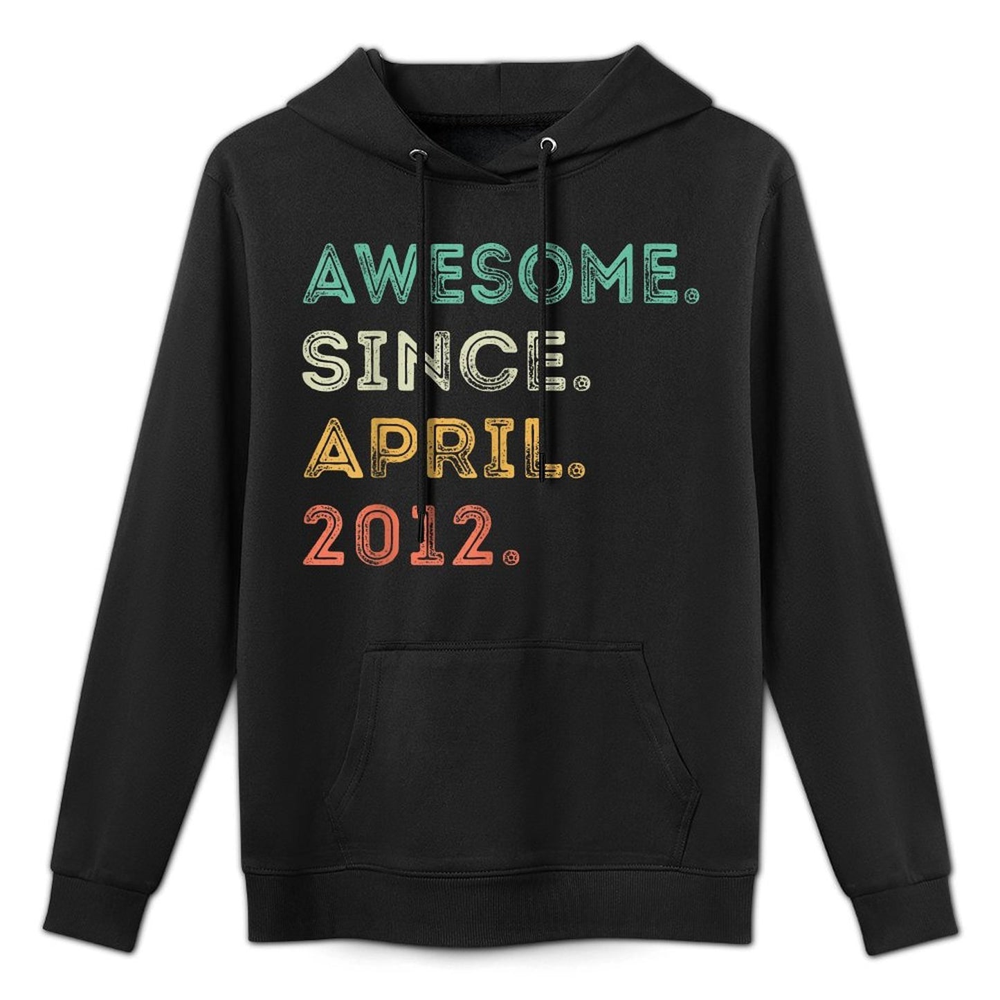 13 Years Old Awesome Since April 2012 13th Birthday Casual Wear Hoodie