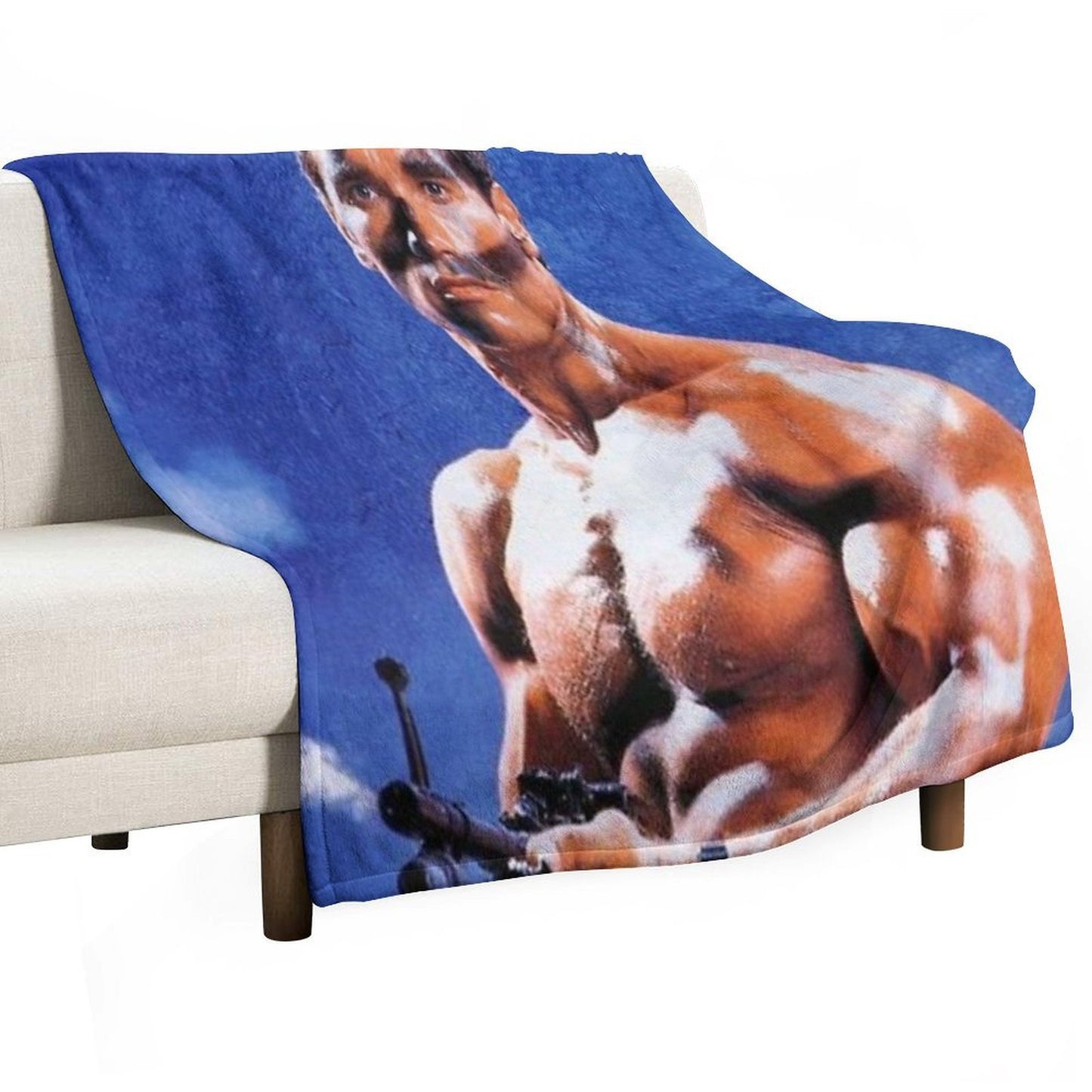 Arnold Schwarzenegger Plush Throw Blanket