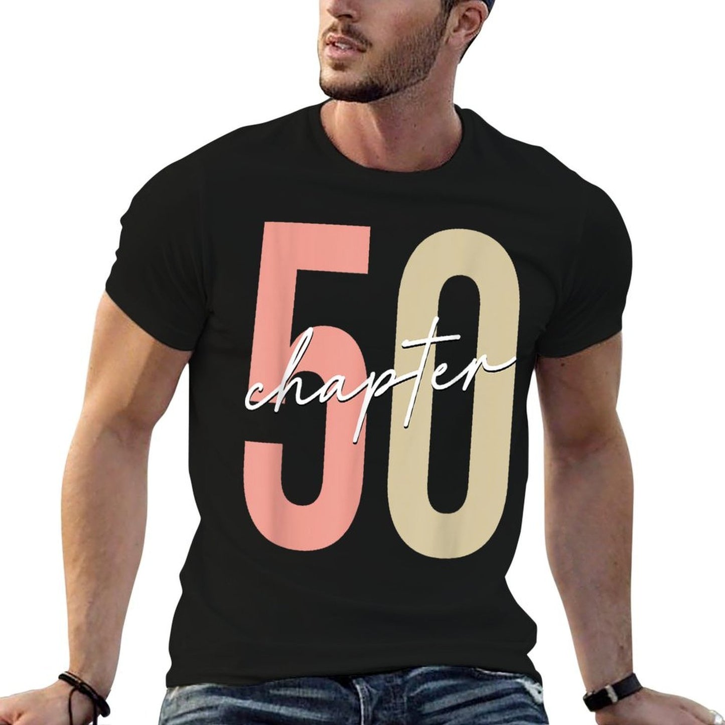Vintage It's My Birthday Chapter 50 Years Old 50th Birthday  Moisture-wicking T-Shirt