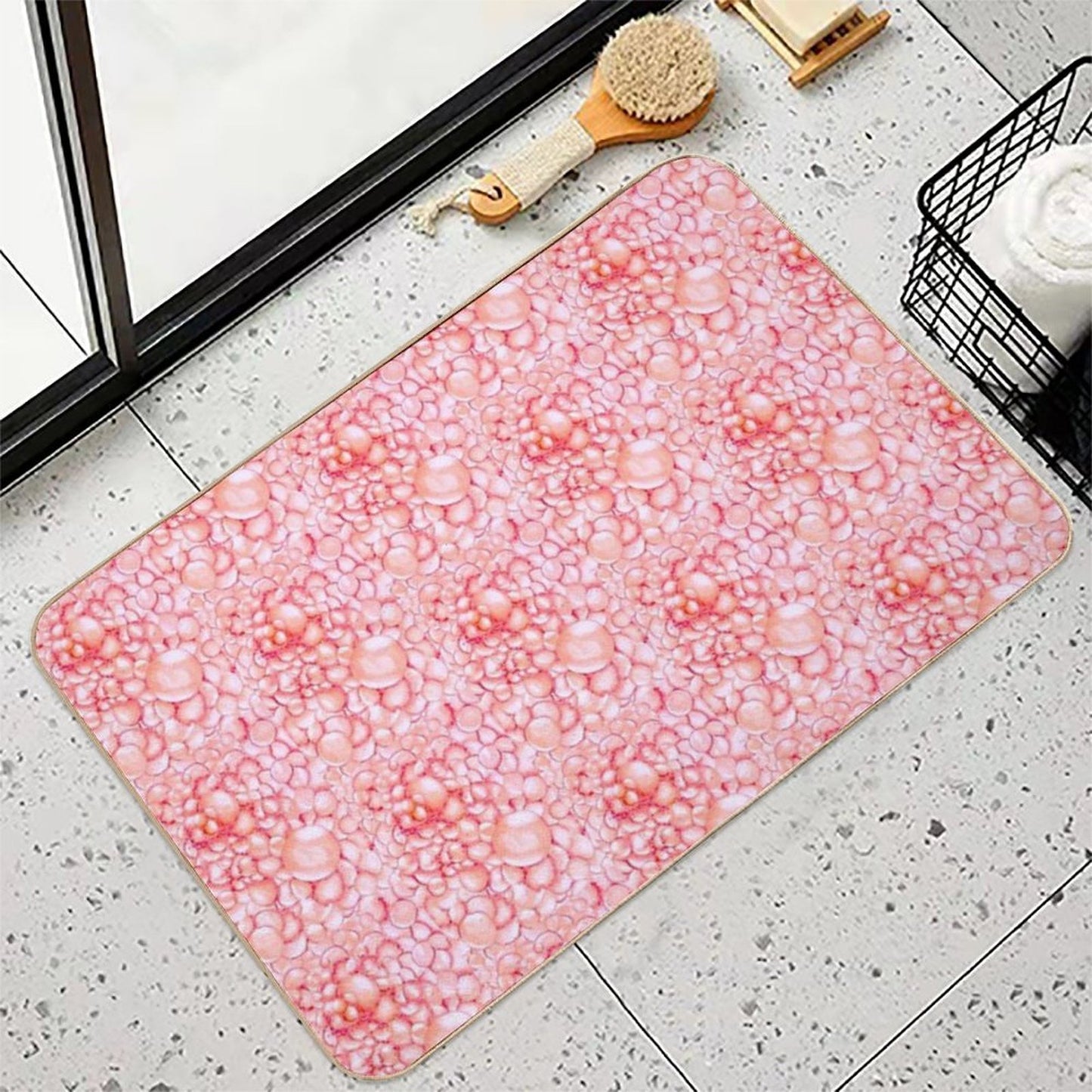 Bubblegum  Anti-Trip Bath Mat