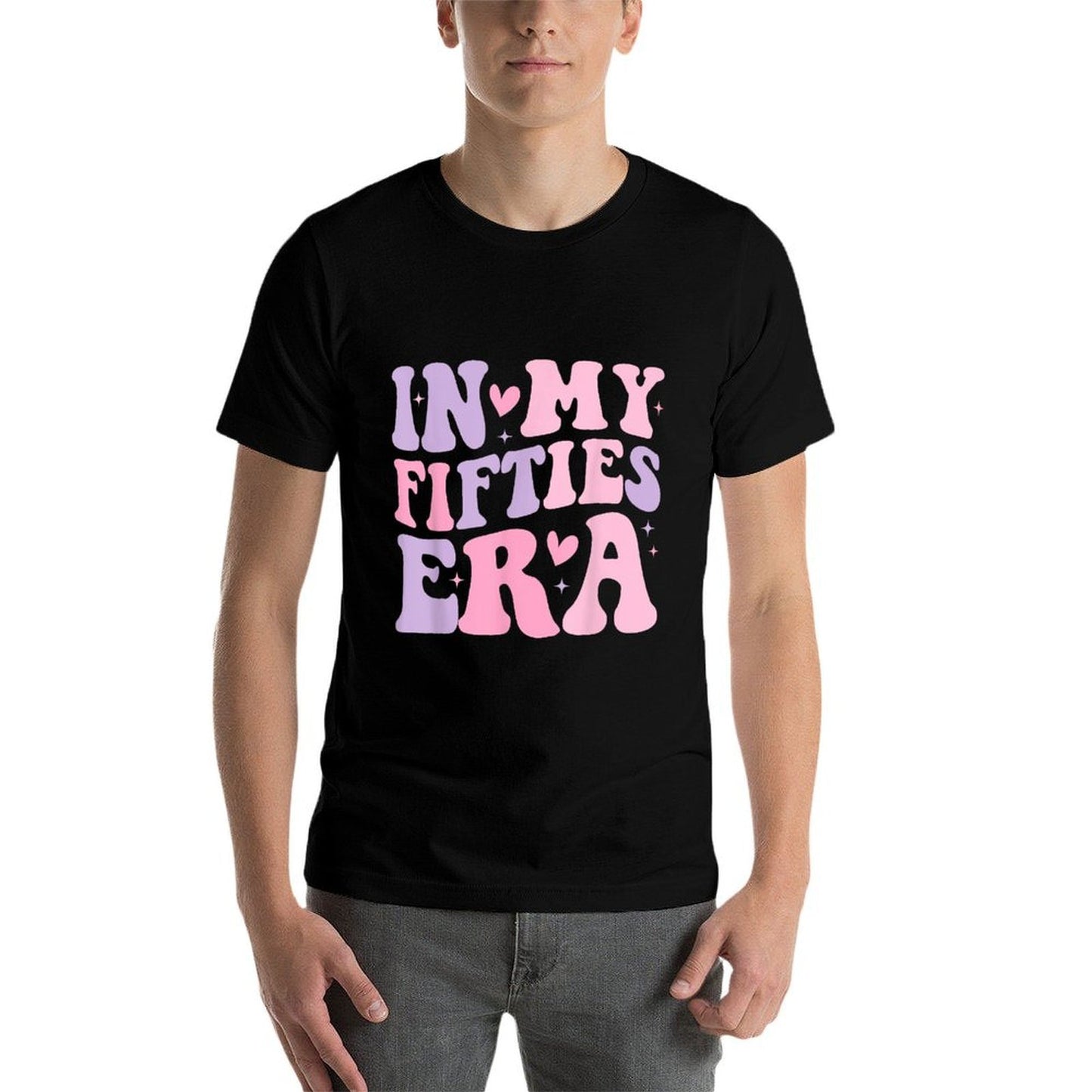 Groovy In My Fifties Era Funny 50th Birthday Women  Breathable T-Shirt