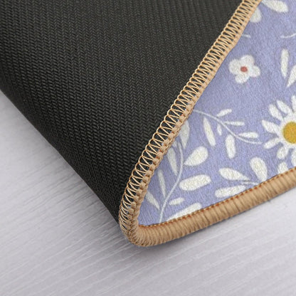 Moroccan Floral  Fade-Resistant Bath Mat