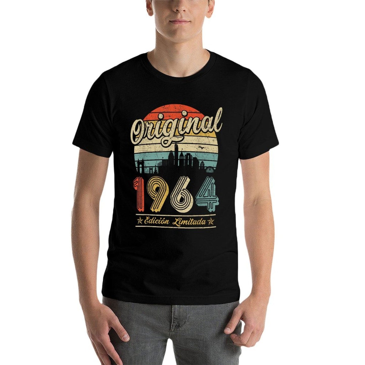 Original 1964 Vintage Retro Spanish 60th Birthday  Tagless Design T-Shirt