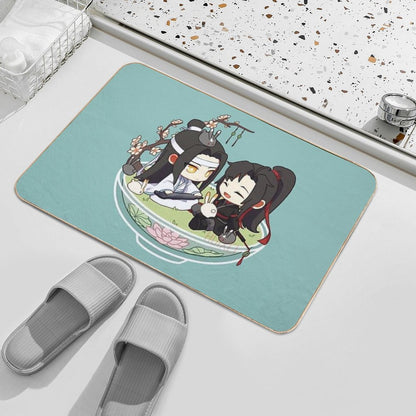 TheUNTAMED.BOWL.OF.WANGXIAN  Rapid-Drying Bath Mat