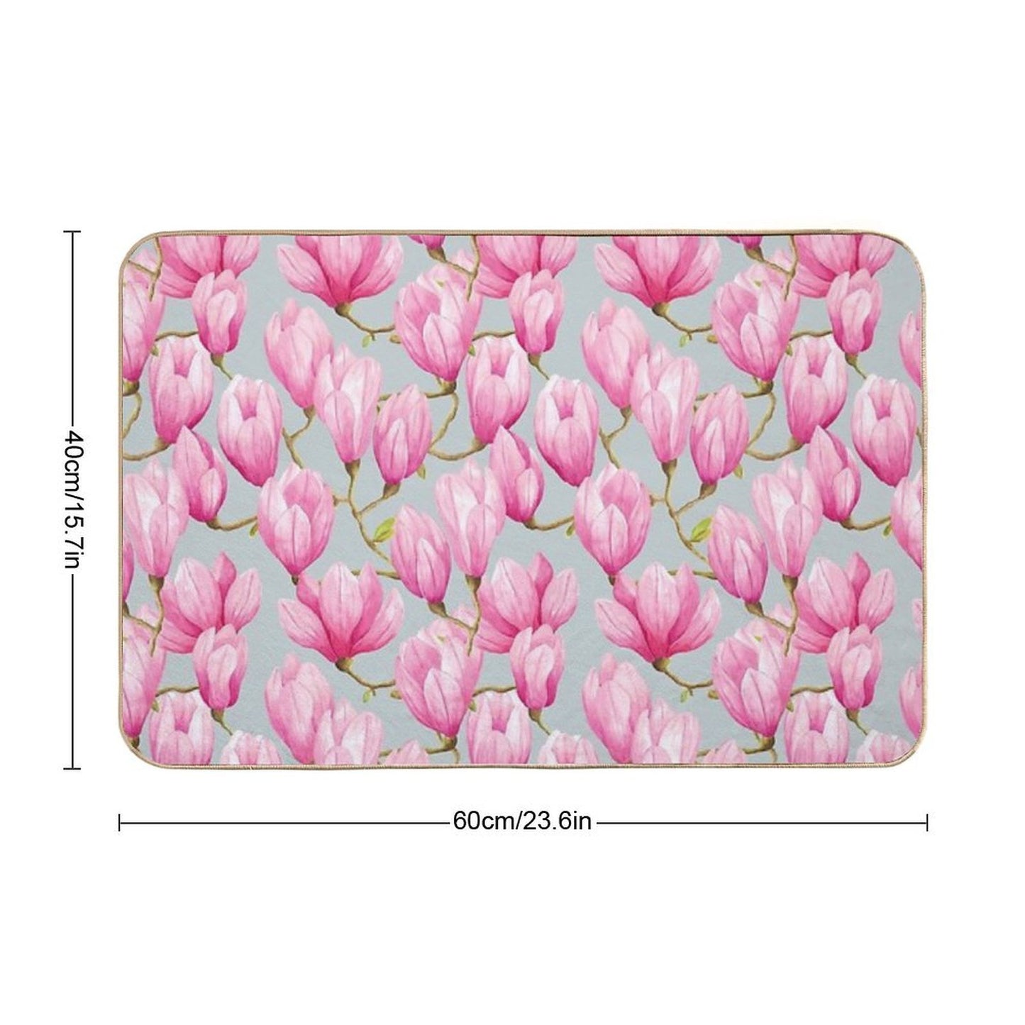 Magnolia  Multi-Purpose Bath Mat