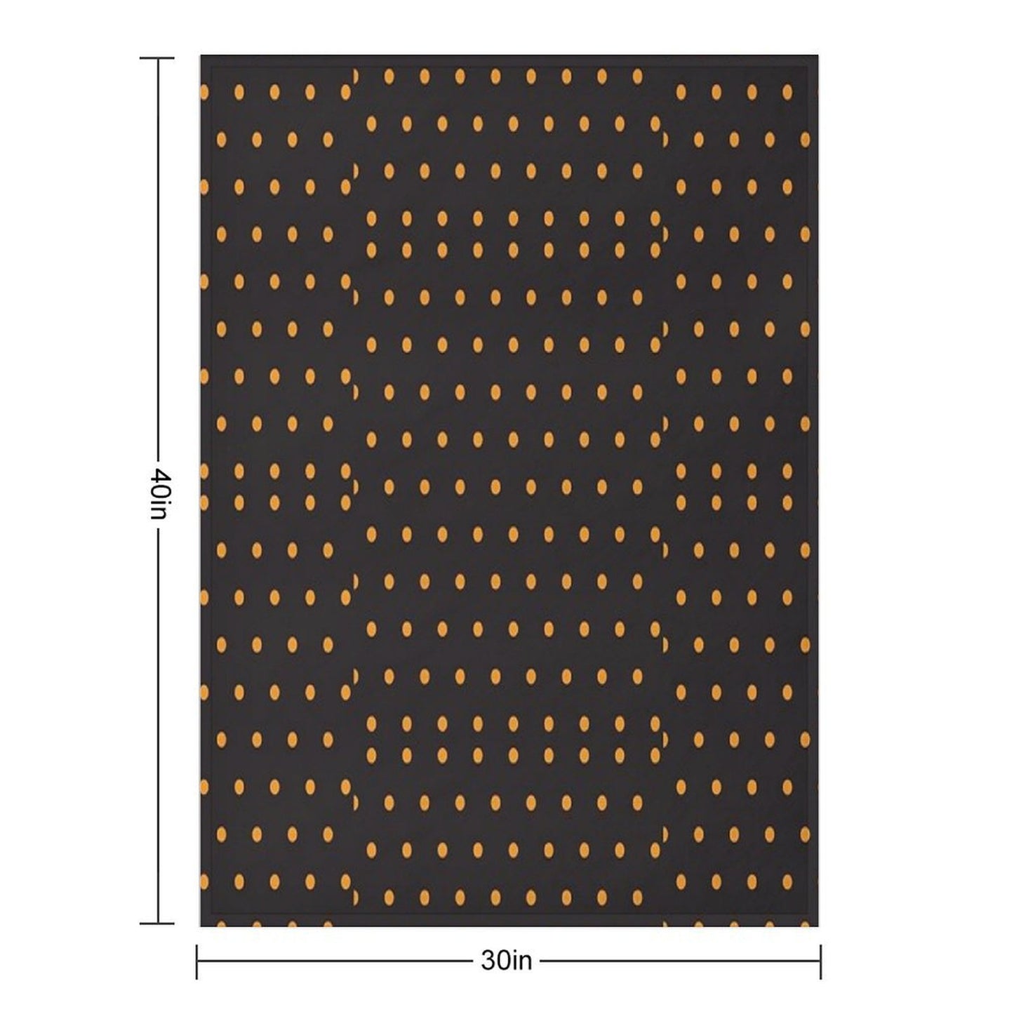 Cute Halloween Digital Paper Pattern Wrinkle-free Throw Blanket