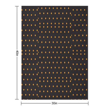 Cute Halloween Digital Paper Pattern Wrinkle-free Throw Blanket