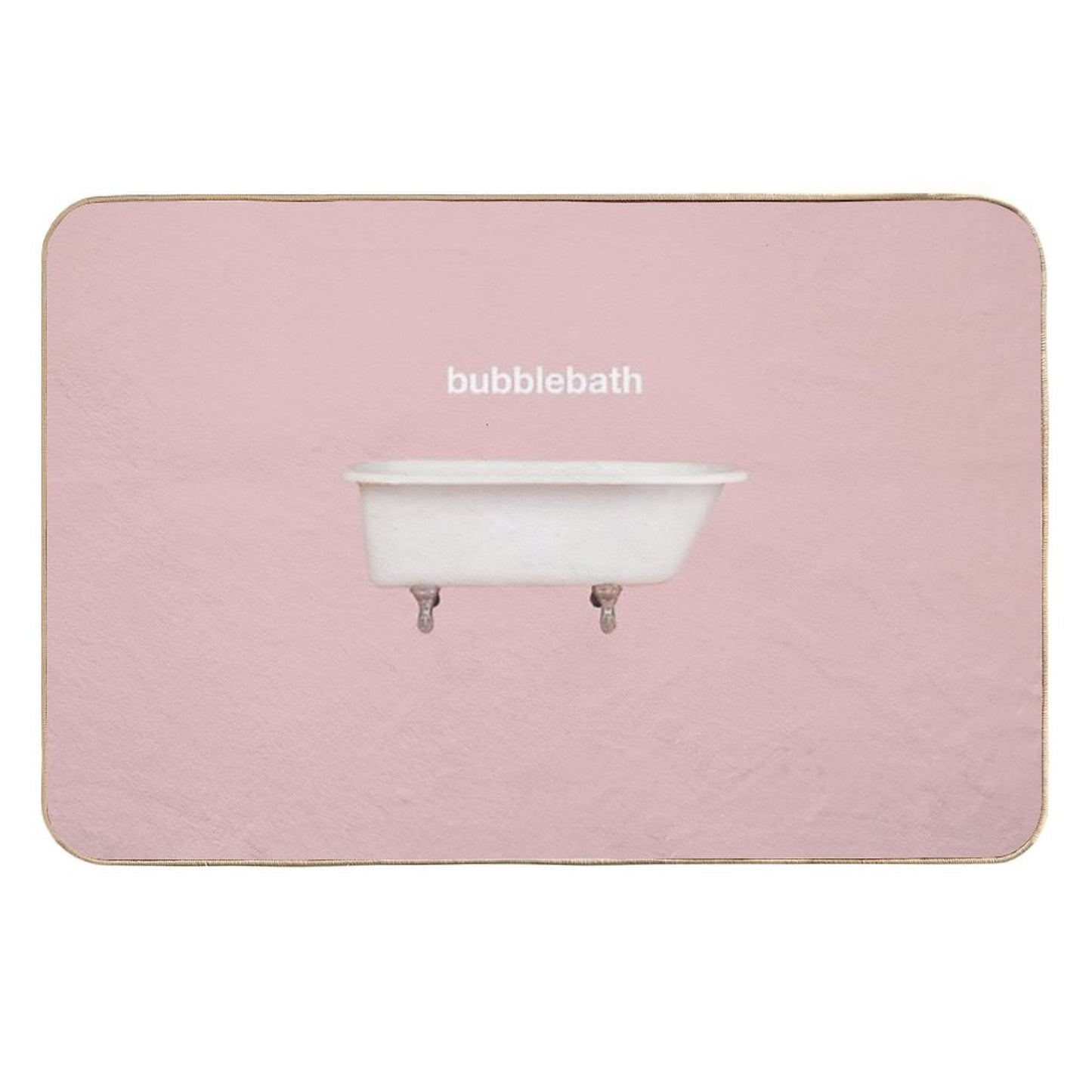 Poppy - Bubblebath  Fade-Resistant Bath Mat