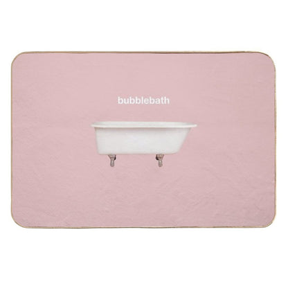 Poppy - Bubblebath  Fade-Resistant Bath Mat
