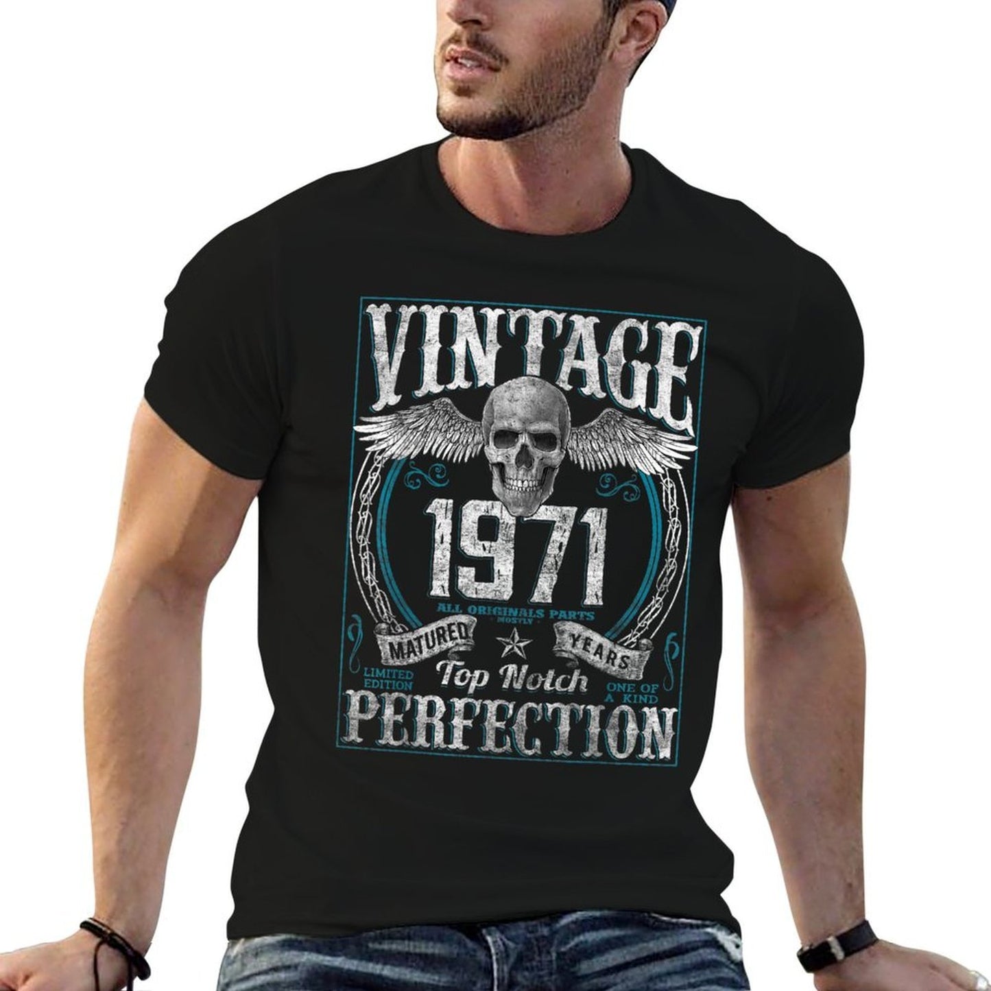 Vintage 1971 Limited Edition 1971 50 Years Old 50th Birthday  Moisture-wicking T-Shirt