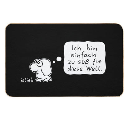 Too Sweet for The World  Stain-Proof Bath Mat